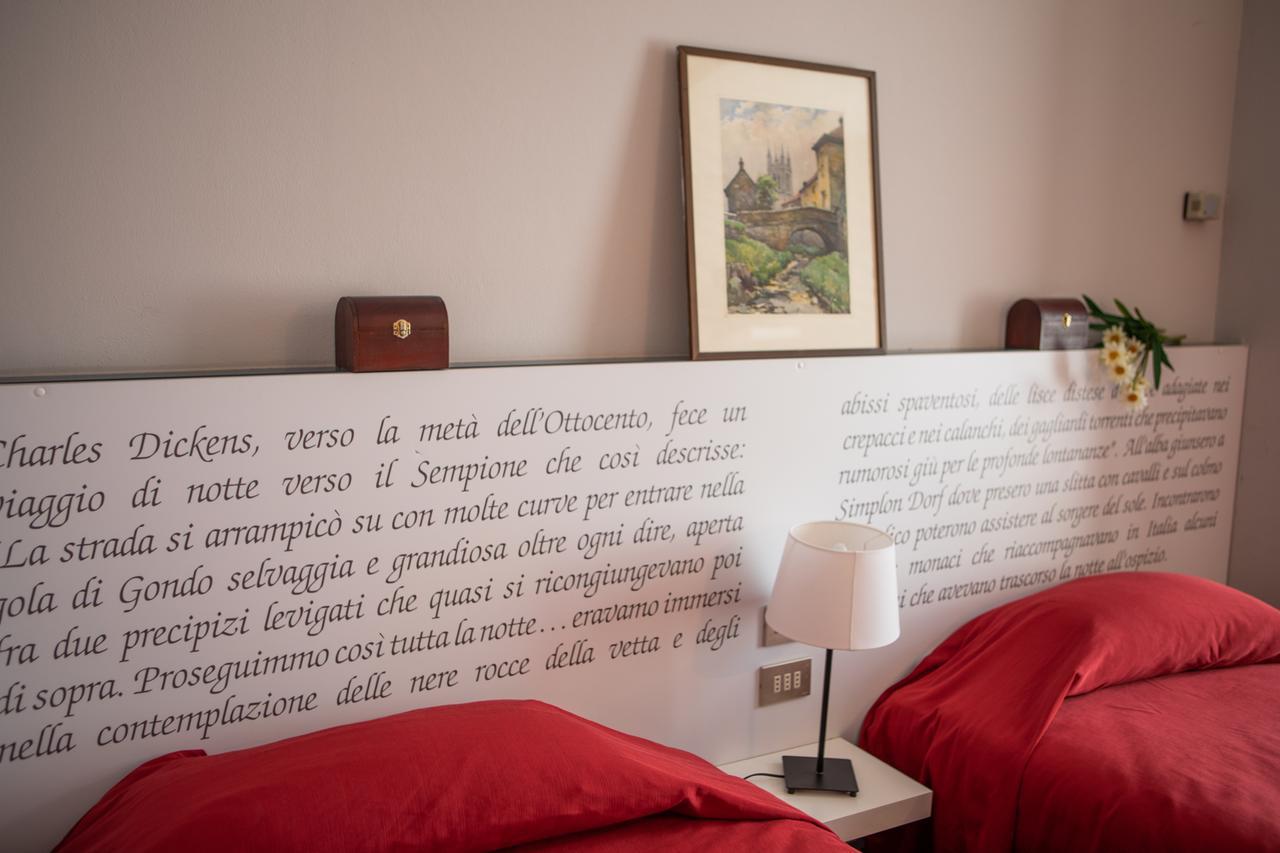 Albergo Biglia Domodossola Bagian luar foto